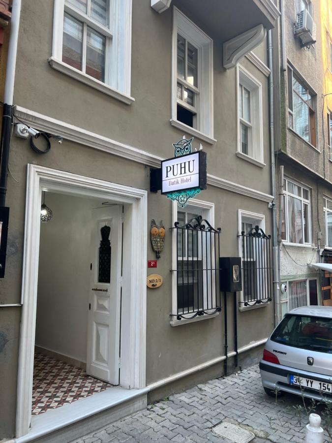 Puhu Otel Istanbul Exterior photo